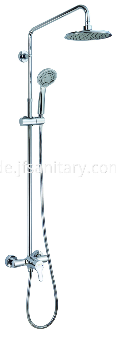 bathtub faucet with shower head